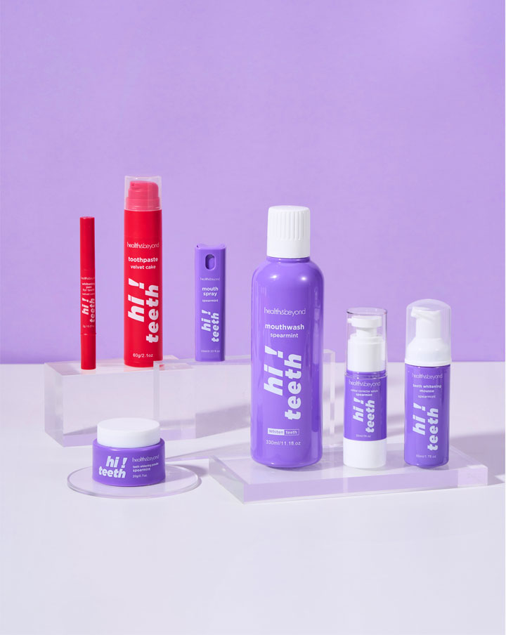 موس تبييض الأسنان