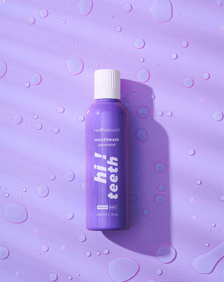 غسول الفم لتبييض الأسنان