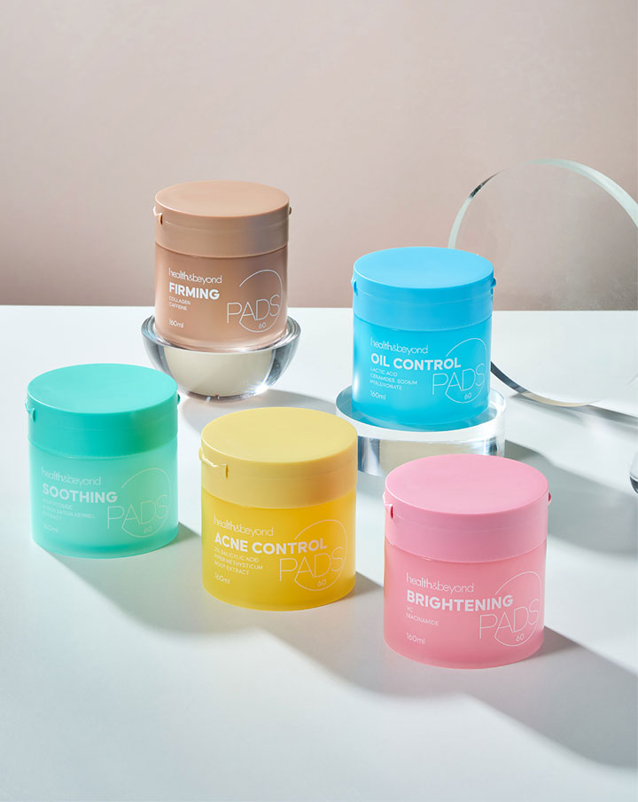 وسادات قطنية مهدئة ومرطبة