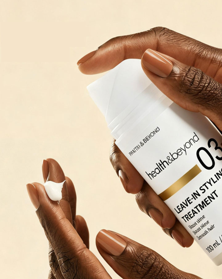 علاج تصفيف الشعر الذي يُترك على الشعر 100 مل