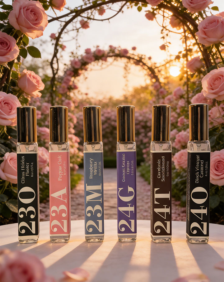 عطر صغير من سلسلة أسرار العود