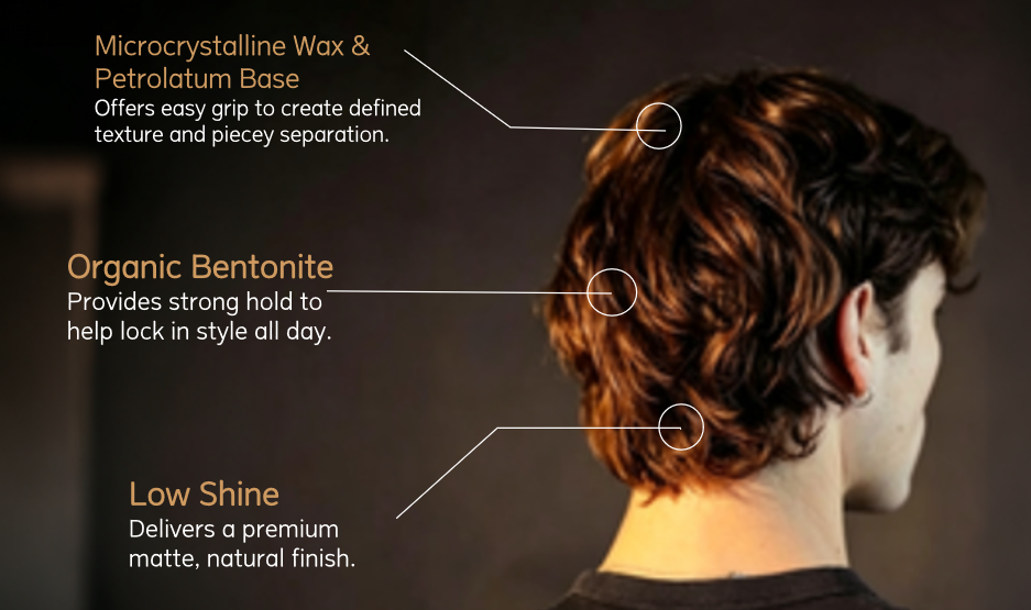 معجون شعر ذو علامة تجارية خاصة Private Label Hair Paste